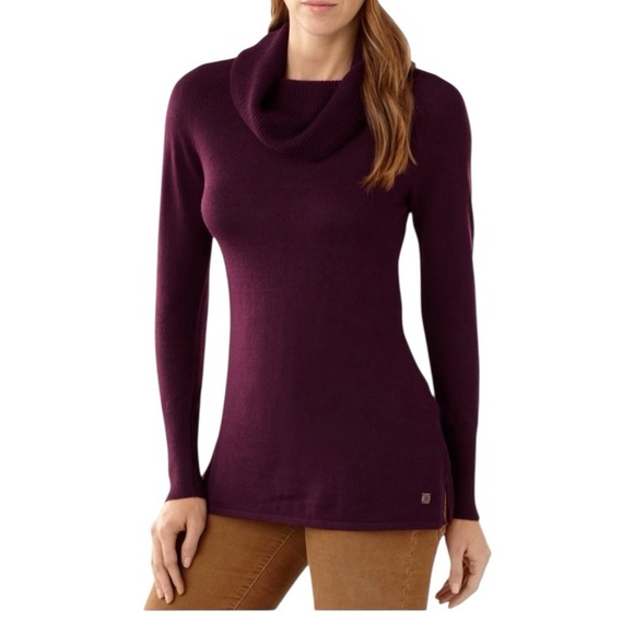 Smartwool Minturn  Drape neck sweater - Picture 2 of 14